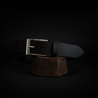 Ceinture Française Cuir Pleine Fleur Albon Chocolat