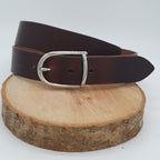 Ceinture Française Cuir Pleine Fleur Bozel Ebene