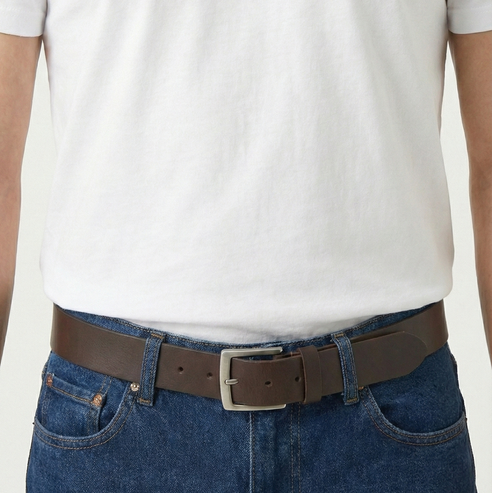 Ceinture Française Cuir Pleine Fleur Belcodon